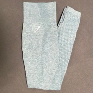Gymshark leggings, smokey teal marl